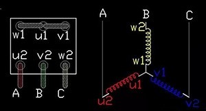 防爆電機(jī)結(jié)構(gòu)圖解及接線實(shí)物圖